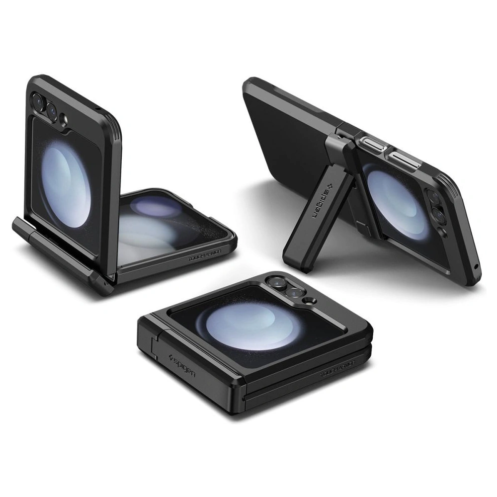 Wholesale Spigen Tough Armor Pro Samsung Galaxy Z Flip 5 Black - SPN2907 - {ean13} - Hurt