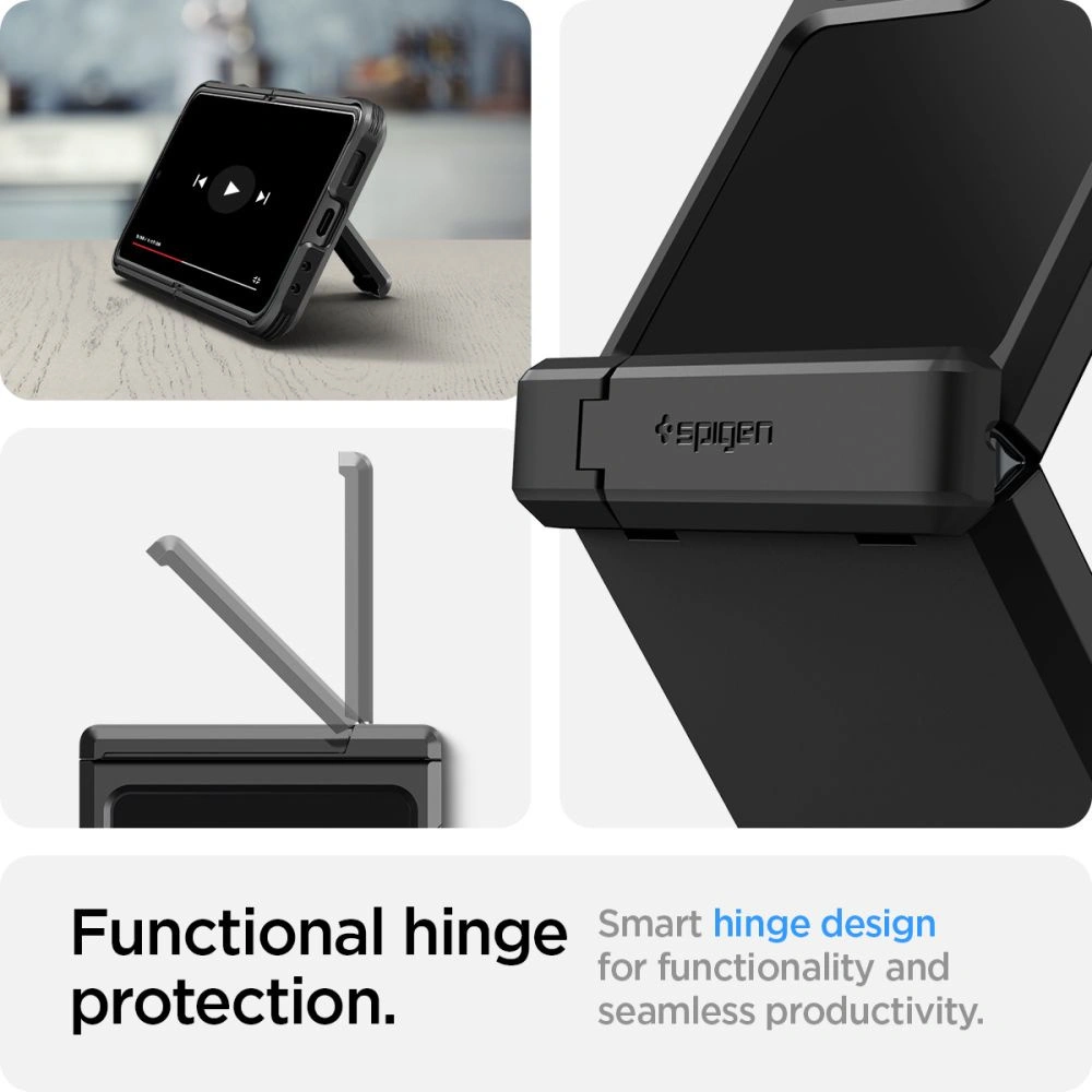 Hurtownia GSM - Etui Spigen Tough Armor Pro Samsung Galaxy Z Flip 5 Schwarz - SPN2907 - {ean13} - Hurt