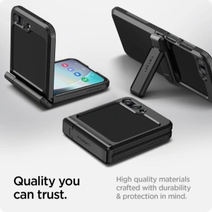 Hurtownia GSM - Etui Spigen Tough Armor Pro Samsung Galaxy Z Flip 5 Schwarz - SPN2907 - {ean13} - Hurt