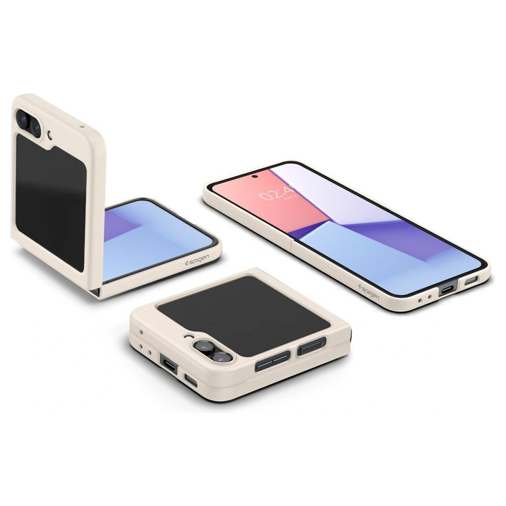 Hurtownia GSM - Etui Spigen Airskin Samsung Galaxy Z Flip 5 Pearled Ivory - SPN2910 - {ean13} - Hurt