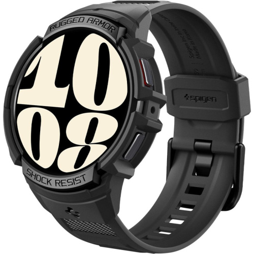 Hurtownia Spigen - 8809896748117 - SPN2913 - Pasek Spigen Rugged Armor Pro Samsung Galaxy Watch 6 40mm Matte Black - B2B homescreen