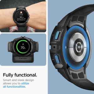 Hurtownia GSM - Pasek Spigen Rugged Armor Pro Samsung Galaxy Watch 6 40mm Negru Mat - SPN2913 - {ean13} - Hurt