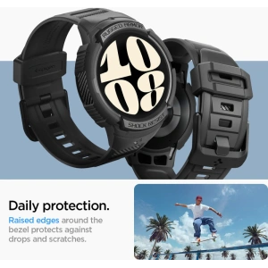 Hurtownia GSM - Pasek Spigen Rugged Armor Pro Samsung Galaxy Watch 6 40mm Negru Mat - SPN2913 - {ean13} - Hurt