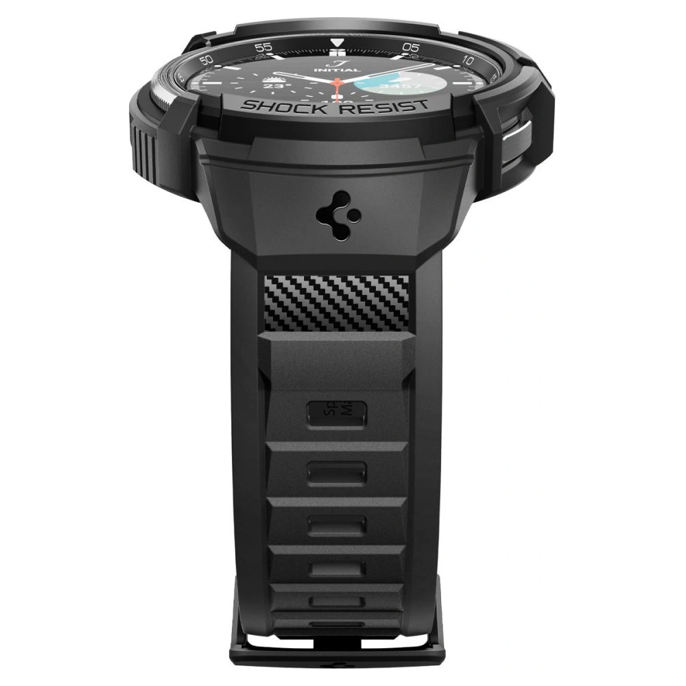 Wholesale Spigen Rugged Armor Pro Samsung Galaxy Watch 6 Classic 43mm Matte Black - SPN2914 - {ean13} - Hurt