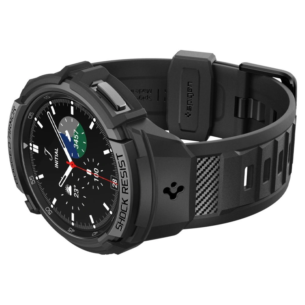 Hurtownia GSM - Pasek Spigen Rugged Armor Pro Samsung Galaxy Watch 6 Classic 43mm Matt Fekete - SPN2914 - {ean13} - Hurt