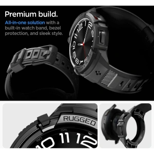 Pasek Spigen Rugged Armor Pro Samsung Galaxy Watch 6 Classic 43mm Matte Black