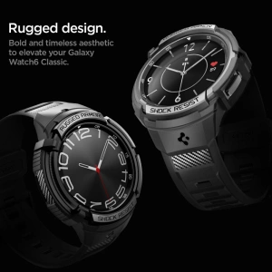 Hurtownia GSM - Pasek Spigen Rugged Armor Pro Samsung Galaxy Watch 6 Classic 47mm Negru Mat - SPN2915 - {ean13} - Hurt