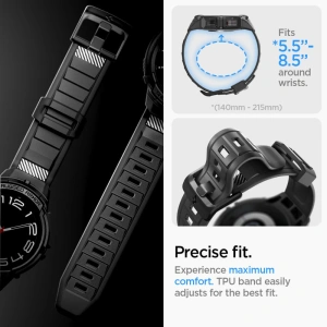 Hurtownia GSM - Pasek Spigen Rugged Armor Pro Samsung Galaxy Watch 6 Classic 47mm Negru Mat - SPN2915 - {ean13} - Hurt
