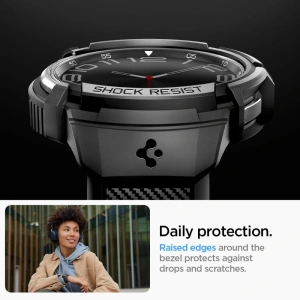 Hurtownia GSM - Pasek Spigen Rugged Armor Pro Samsung Galaxy Watch 6 Classic 47mm Negru Mat - SPN2915 - {ean13} - Hurt