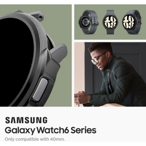 Hurtownia GSM - Etui Spigen Liquid Air Samsung Galaxy Watch 6 40mm Negru Mat - SPN2916 - {ean13} - Hurt
