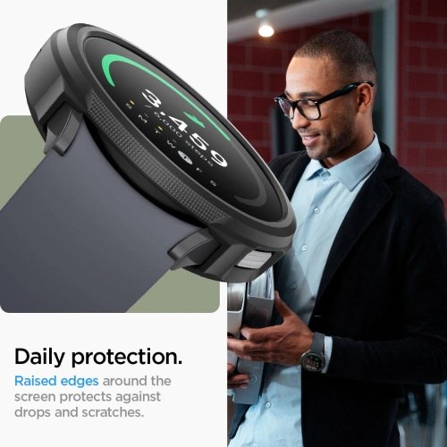 Etui Spigen Liquid Air Samsung Galaxy Watch 6 40mm Matte Black