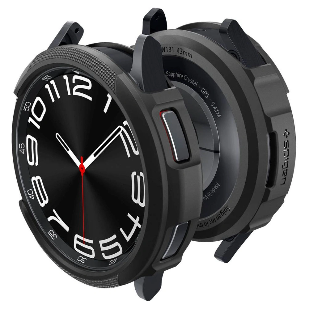 Hurtownia GSM - Etui Spigen Liquid Air Samsung Galaxy Watch 6 Classic 43mm Matt Schwarz - SPN2918 - {ean13} - Hurt