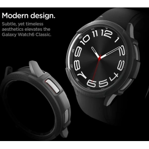 Etui Spigen Liquid Air Samsung Galaxy Watch 6 Classic 43mm Matte Black