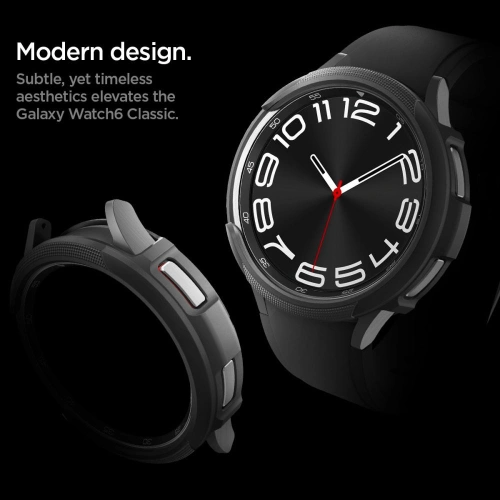 Etui Spigen Liquid Air Samsung Galaxy Watch 6 Classic 43mm Matte Black