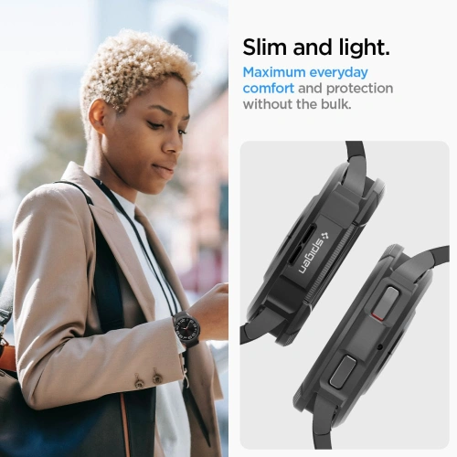 Etui Spigen Liquid Air Samsung Galaxy Watch 6 Classic 43mm Matte Black