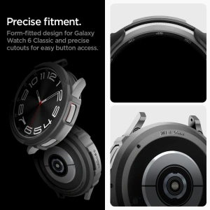 Hurtownia GSM - Etui Spigen Liquid Air Samsung Galaxy Watch 6 Classic 47mm Matná černá - SPN2919 - {ean13} - Hurt