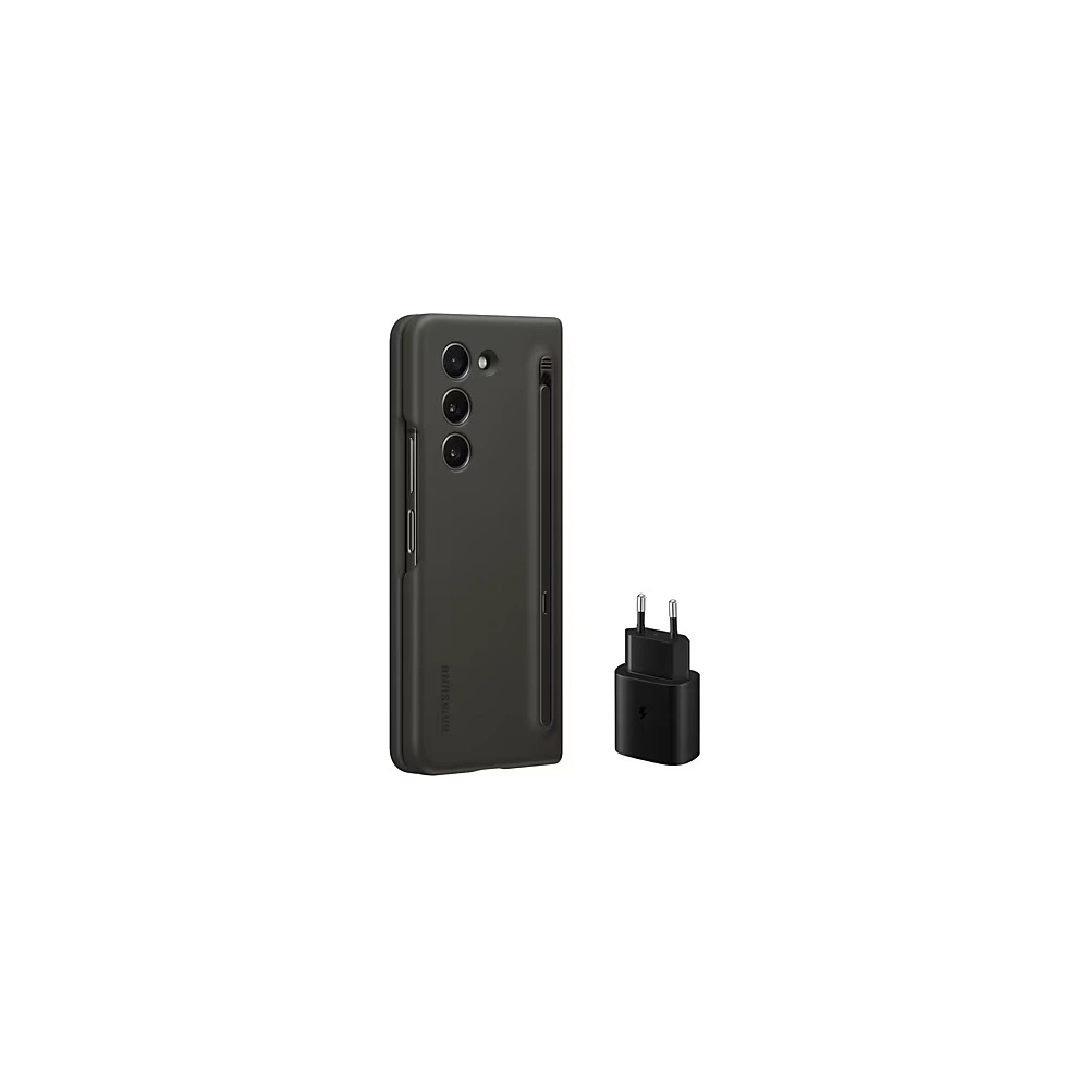 Hurtownia GSM - Etui Samsung Galaxy Z Fold 5 EF-OF94KKBEGWW grafitowy/graphite Starter Pack rysik + ładowarka TA800 - SMG893 - {ean13} - Hurt