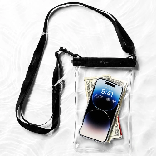 Etui wodoodporne Ringke Frameless Waterproof Pouch Black