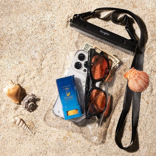 Etui wodoodporne Ringke Frameless Waterproof Pouch Black