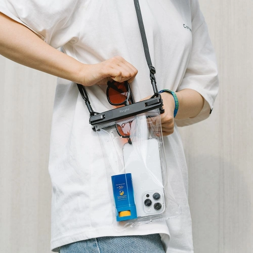 Etui wodoodporne Ringke Frameless Waterproof Pouch Black