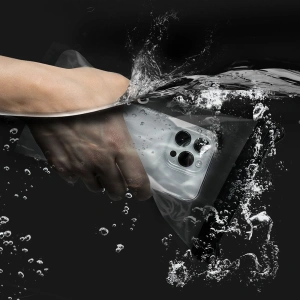 Wholesale Ringke Frameless Waterproof Pouch Black - RGK1821 - {ean13} - Hurt