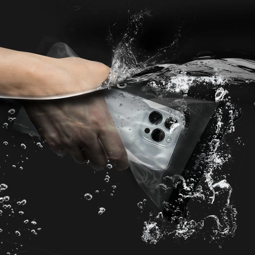 Etui wodoodporne Ringke Frameless Waterproof Pouch Black