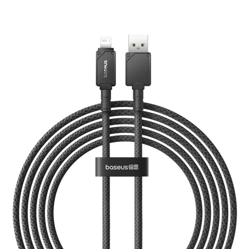Kabel Baseus USB-A/Lightning 2.4A 2m (czarny)