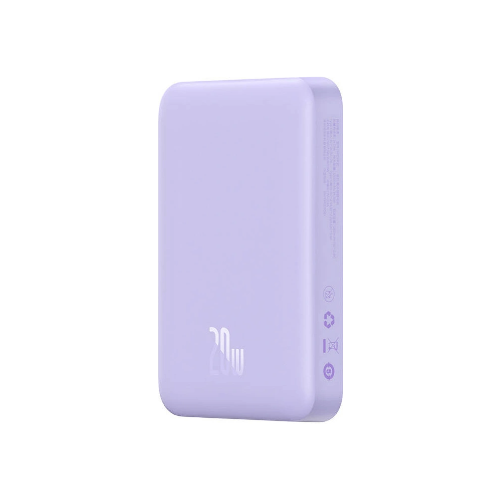 Wholesale Baseus Magnetic Mini Powerbank 10000mAh 20W (purple) - BSU4527 - {ean13} - Hurt