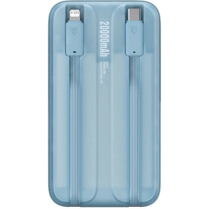 Powerbank Baseus Comet 10000mAh 22.5W + kabel USB-A/USB-C (niebieski)