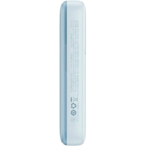Powerbank Baseus Comet 10000mAh 22.5W + kabel USB-A/USB-C (niebieski)