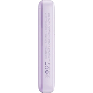 Powerbank Baseus Comet 10000mAh 22.5W + kabel USB-A/USB-C (fioletowy)