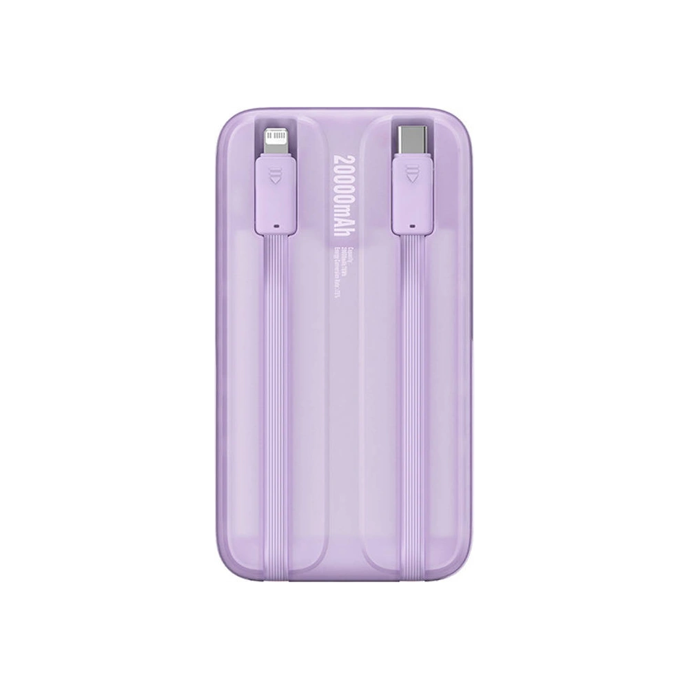 Hurtownia GSM - Powerbank Baseus Comet 20000mAh 22.5W + USB-A/USB-C Kabel (lila) - BSU4537 - {ean13} - Hurt
