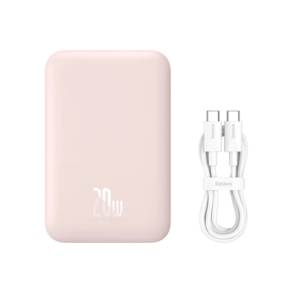 Hurtownia GSM - Powerbank Baseus Magnetic Mini 6000mAh 20W (růžový) - BSU4539 - {ean13} - Hurt
