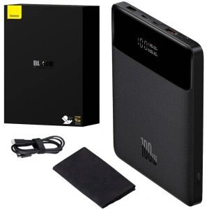 Powerbank Baseus Blade 20000mAh 100W (czarny)