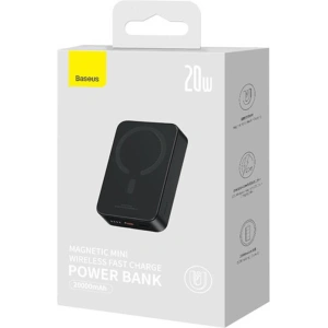 Powerbank Baseus Magnetic Mini 20000mAh 20W (czarny)
