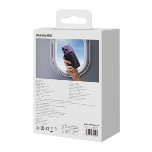 Powerbank Baseus Magnetic Mini 20000mAh 20W (czarny)
