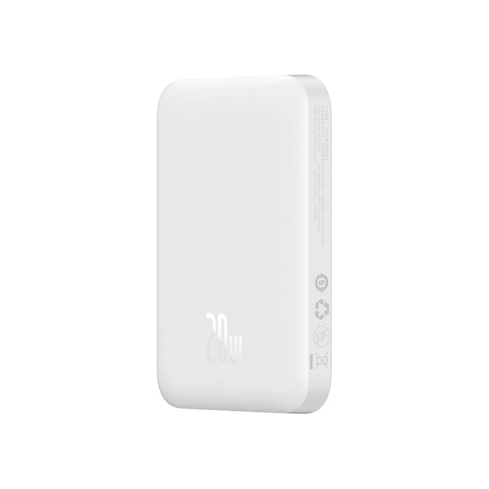 Hurtownia GSM - Powerbank Baseus Magnetic Mini 6000mAh 20W (biały) - BSU4543 - {ean13} - Hurt