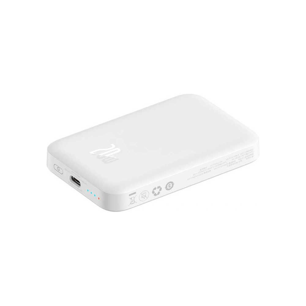 Hurtownia GSM - Powerbank Baseus Magnetic Mini 6000mAh 20W (weiß) - BSU4543 - {ean13} - Hurt