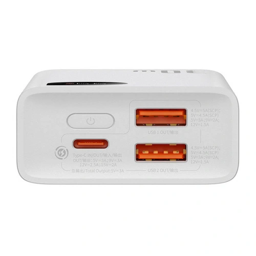 Powerbank Baseus Adaman2 10000mAh 30W (biały)