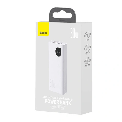 Powerbank Baseus Adaman2 10000mAh 30W (biały)