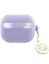 Hurtownia GSM - Etui Guess GUAP23DSLGHDU Apple AirPods Pro 2 kryt purpurový/purple 3D Rubber 4G Diamond Charm - GUE2678 - {ean13} - Hurt