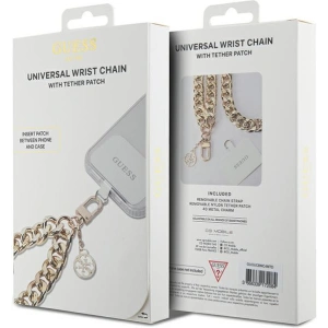 Pasek Guess GUOUCBMC4MD Universal Big Hand Strap zlatý/gold 4G Charm