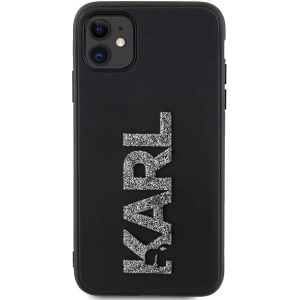 Hurtownia GSM - Etui Karl Lagerfeld KLHCN613DMBKCK Apple iPhone 11/XR fekete/black hardcase 3D Gumi Csillogó Logó - KLD1604 - {ean13} - Hurt