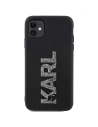 Hurtownia GSM - Etui Karl Lagerfeld KLHCN613DMBKCK Apple iPhone 11/XR negru/black hardcase 3D Rubber Glitter Logo - KLD1604 - {ean13} - Hurt