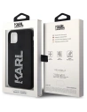 Wholesale Karl Lagerfeld KLHCN613DMBKCK Apple iPhone 11/XR black hardcase 3D Rubber Glitter Logo - KLD1604 - {ean13} - Hurt