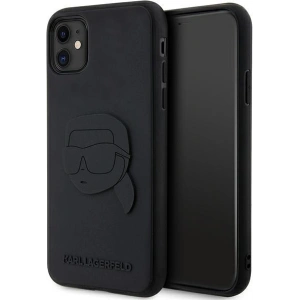Hurtownia GSM - Etui Karl Lagerfeld KLHCN613DRKNK Apple iPhone 11/XR negru/black hardcase Rubber Karl Head 3D - KLD1606 - {ean13} - Hurt