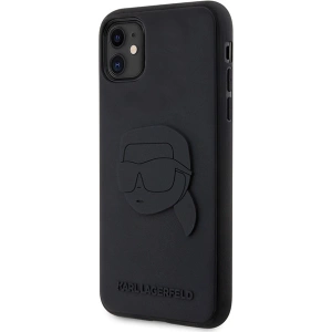 Hurtownia GSM - Etui Karl Lagerfeld KLHCN613DRKNK Apple iPhone 11/XR negru/black hardcase Rubber Karl Head 3D - KLD1606 - {ean13} - Hurt