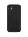 Wholesale Karl Lagerfeld KLHCN613DRKNK Apple iPhone 11/XR black hardcase Rubber Karl Head 3D - KLD1606 - {ean13} - Hurt