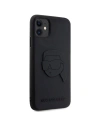 Hurtownia GSM - Etui Karl Lagerfeld KLHCN613DRKNK Apple iPhone 11/XR schwarz/black hardcase Rubber Karl Head 3D - KLD1606 - {ean13} - Hurt
