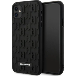 Hurtownia GSM - Etui Karl Lagerfeld KLHCN61RUPKLPK Apple iPhone 11/XR hardcase negru/black 3D Monogram - KLD1607 - {ean13} - Hurt
